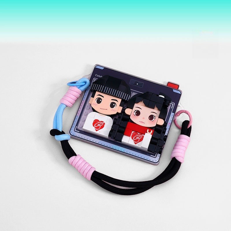 WOWLIDAY Christmas DIY Refrigerator Sticker Photo Customization Building Blocks Creative Birthday Gift Commemorative Day Gift