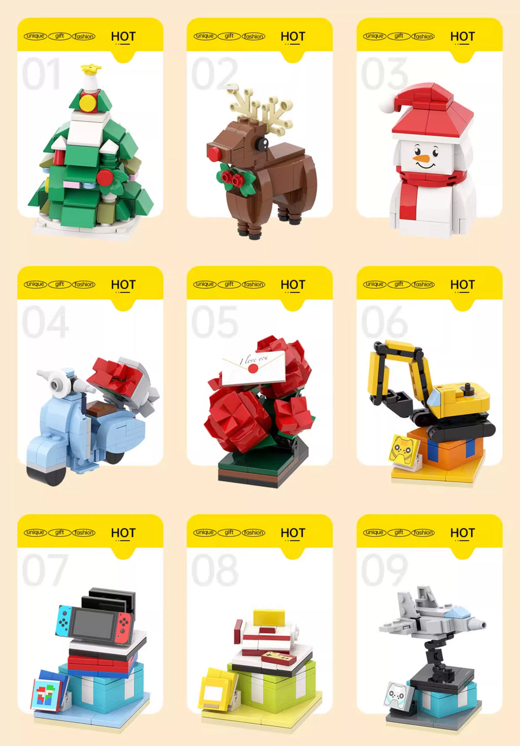 WOWLIDAY Scene Accessories