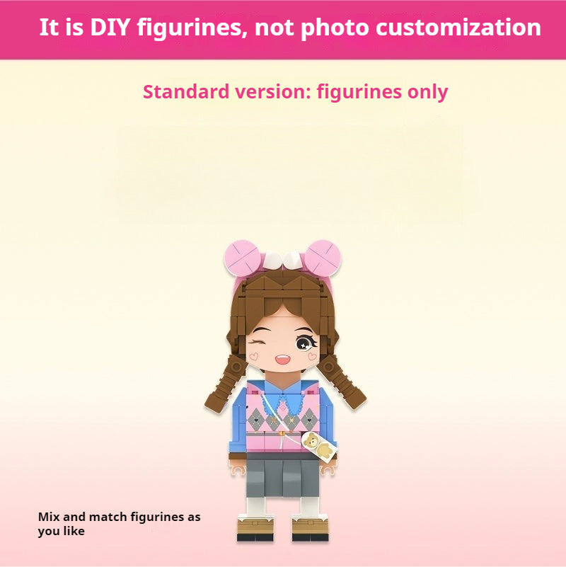 WOWLIDAY Birthday Gift Blocks Couple Birthday Gift Ornament