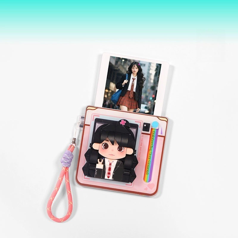 WOWLIDAY Christmas DIY Refrigerator Sticker Photo Customization Building Blocks Creative Birthday Gift Commemorative Day Gift