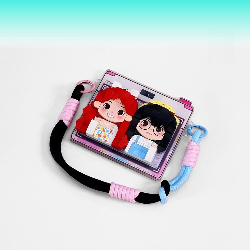 WOWLIDAY Christmas DIY Refrigerator Sticker Photo Customization Building Blocks Creative Birthday Gift Commemorative Day Gift