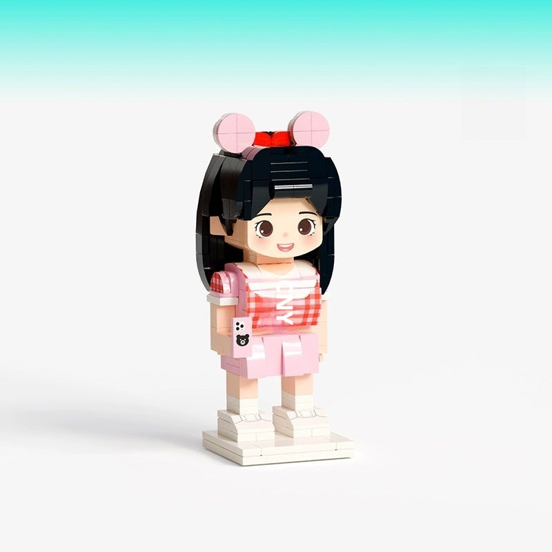 WOWLIDAY Photo Building Block Customization Portrait Christmas Gift for Couples DIY Handmade Birthday Gift