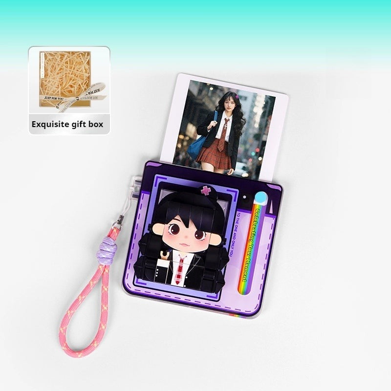 WOWLIDAY Christmas DIY Refrigerator Sticker Photo Customization Building Blocks Creative Birthday Gift Commemorative Day Gift